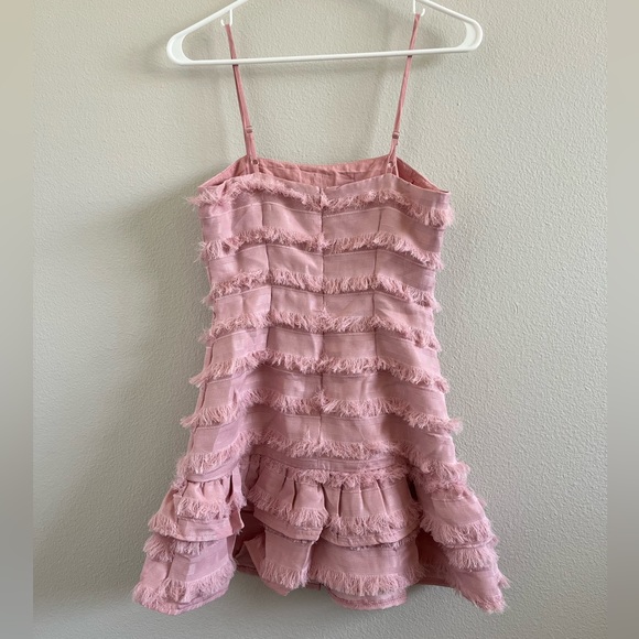 Molina Pink Mini Dress - Picture 2 of 5